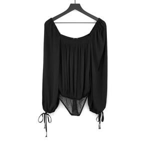 NWT INTIMATELY FREE PEOPLE Another Round Bodysuit Black S